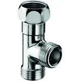 Schell T-Stück für NA-und Spültischventile 3/8 chrom