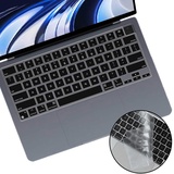 YongMai 2 Stück: Tastaturabdeckung für MacBook Air 15 Zoll M2 A2941, 2022 MacBook Air 13,6 Zoll M2 A2681, 2021 MacBook Pro 14 Zoll, 16 Zoll M1 A2442 A2485 US Tastatur-Schutzhüllen, staubdicht,