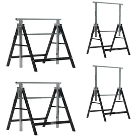 Trutzholm Arbeitsbock Stahl 800 kg schwarz 7-fach höhenverstellbar