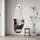 wdwritti Asymmetrischer Standspiegel 165 x 60 cm