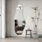 wdwritti Asymmetrischer Standspiegel 165 x 60 cm