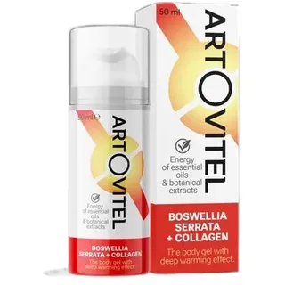 Artovitel Gel corpo con effetto riscaldante 50 ml Gel