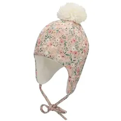 Sterntaler Inka-Mütze Blumen rosa, 45 cm