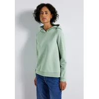 STREET ONE Sweatshirt mit Kapuze Serene Green 38