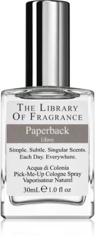 The Library of Fragrance Paperback Eau de Cologne Unisex 30 ml