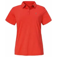 Schöffel Circ Tauron Polo Shirt Women rot 48