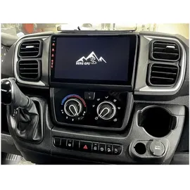 berggps FD-9000-F8 9" Navi für FIAT Ducato Wohnmobile (ab 2021) – Camper Navigation, DAB+ Radio, CarPlay & Android Auto, Stellplatz-Apps, Europa-Karten