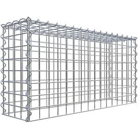 Gabiona Gabione-Anbaukorb Typ 3 40 x 80 x 20 cm Maschenw 5 x 5 cm