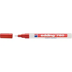 edding Marker Lack 780 Rund 0,8mm rot