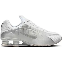 Nike Shox R4 Herren White/Metallic Silver/Max Orange/White 44,5