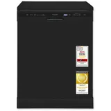 Exquisit GSP6314-030C Geschirrspüler (freistehend, 600 mm breit, Schwarz)