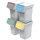 Prosperplast Keden Stackbox Q 20 l Grau