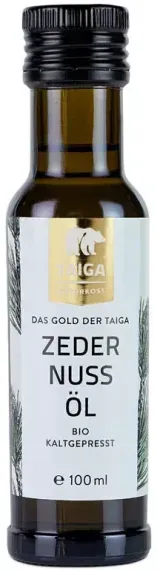 TAIGA Zedernuss-Öl kaltgepresst bio