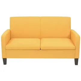 vidaXL 2-Sitzersofa 135 x 65 x76 cm Gelb