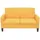 vidaXL 2-Sitzersofa 135 x 65 x76 cm Gelb