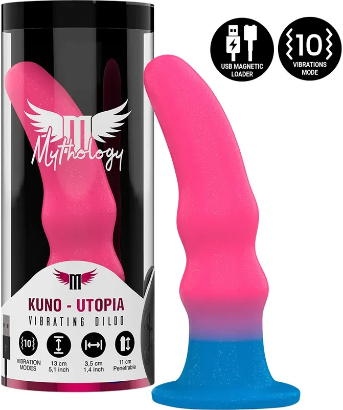 MYTHOLOGY - Kuno Utopia Dildo S Vibrator, kompatibel mit WatchMe Wireless Technology