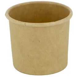 MONOUSO - Kraft karton-Saucengläser 30ml Ø4,3cm (1.000 Stück)