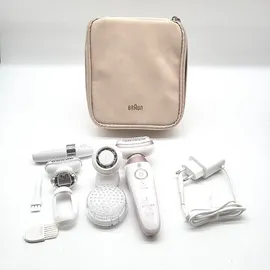 Braun Silk·épil 9 Flex 9-011 3D Wet & Dry weiß/rosegold