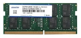 Asustor AS-16GECD4 16GB DDR4 ECC SODIMM RAM Module