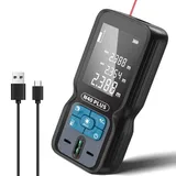 Professioneller Entfernungsmesser, 80 M Laser-entfernungsmesser Mit Wasserwaage M/in/ft Usb Wiederaufladbarer Laser-entfernungsmesser Für Entfernung/fläche/volumen/pythagoras/kontinuierlich