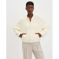 Someday Regular Fit Jacke mit Stehkragen Modell NARISKA Offwhite,