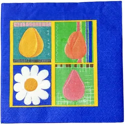 100 Servietten 3-lagig 33x33cm Tulpen