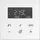 Jung TRDLS1790WW Raumthermostat mit Display und Überhitzungsschutz