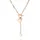FYNCH-HATTON Kette Heart x Cabochon Roségold