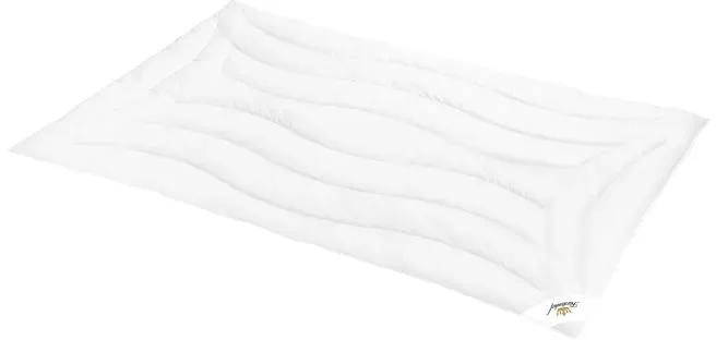 Fürstenhof Ganzjahresbettdecke Juliane 155 x 220 cm Baumwolle Weiß