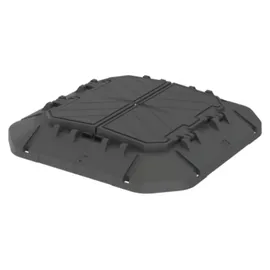 ViD Komposter Erweiterungsmodul 260 Liter 93x93x33cm, Schwarz