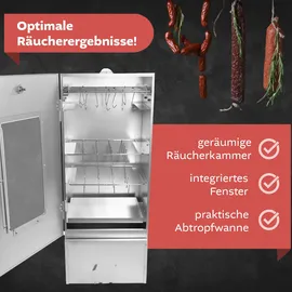 Lemodo Räucherofen mit Räucherschnecke