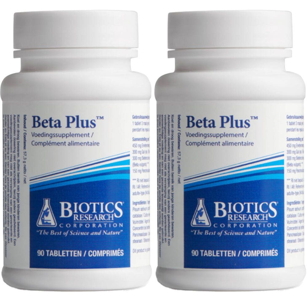 Biotics Beta Plus 2x90 pc(s) comprimé(s)