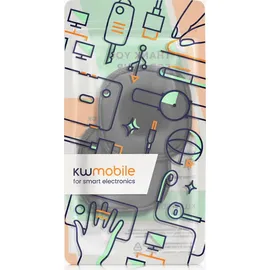 kwmobile 2x Ohrpolster kompatibel mit Marshall Major III / Major 3 Polster - Kopfhörer Polster aus Kunstleder für Over Ear Headphones - Schwarz