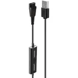 Lindy (42750) USB-Headset-Adapter Typ A auf Schnellkupplung