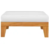vidaXL Modular-Fußhocker 1 St. 0 x 0 x 0 cm cremeweiß