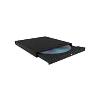 ICY Box 5,25 Zoll Gehäuse extern für Ultra Slim Blu-ray und DVD Laufwerke (Slimline bis 9,5mm Höhe), USB-A & USB-C, USB 3.0 Laufwerksgehäuse für DVD Brenner, Aluminium, IB-AC640-C3
