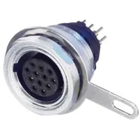 Neutrik MPF12-V Rundstecker Buchse, Einbau vertikal Serie (Rundsteckverbinder): miniCON
