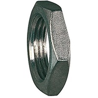 Riegler Sechskant-Gegenmutter, G 1/8, SW 14, Edelstahl 1.4408