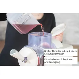 Unold Sofie 2in1 Slush- & Softeismaschine weiß 48950 