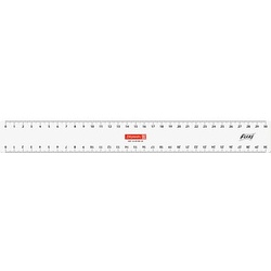 BRUNNEN Lineal Flexi 30,0 cm, glasklar