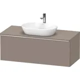 Duravit Waschtischunterschrank wandhängend „D-Neo“ 120 × 45,9 × 55 cm in Basalt Matt