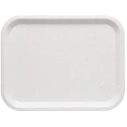 Roltex Nordic Serviertablett weiß gefleckt 36 x 28cm