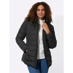 CASUAL LOOKS Steppjacke Damen 40 schwarz
