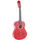 Gewa Konzertgitarre, Gitarre Basic, Korpus Linde, Griffbrett Pakkaholz, verchromte Mechaniken, 3/4 rot