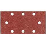 Fortis Schleifpapier Klettschleifstreifen 93 x 178 mm K120 6 Stück