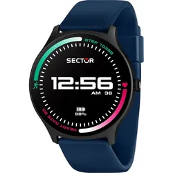 Sector Smartwatch Silikon blau Damen 