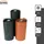 DAPRONA Wandanschlussband 3D 5m x 29cm selbstklebend Anthrazit
