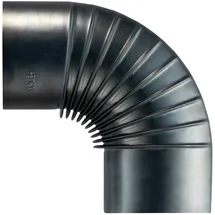 FireFix Ofenrohrbogen 90° Stahl Ø 120 mm schwarz