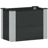 vidaXL Hochbeet 50 x 30 x 36 cm Schwarz