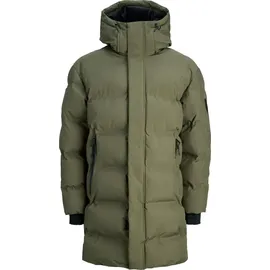 JACK & JONES Mantel Fusion langer Steppmantel